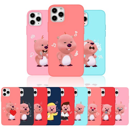 Fine Mangrufi Shabang Lovely Soft Jelly Case-Galaxy Note 20 Note 10 Note 9 Note 8 Note 5 / Select the Model