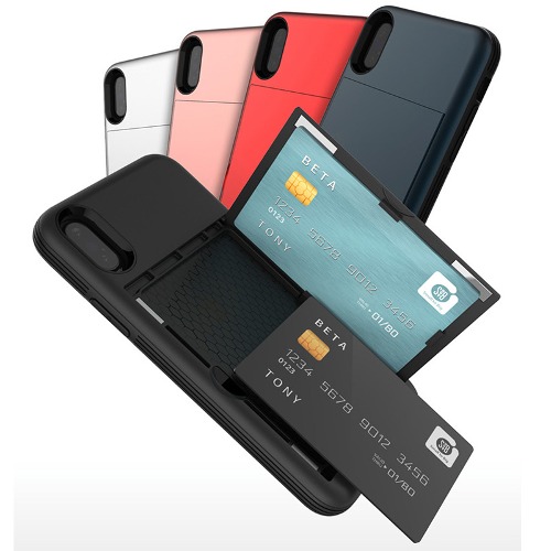 Tony Open Card Bumper Case-iPhone XS Max/ XR XS X/ SE3 SE287/Select models
