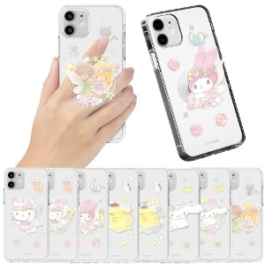 Sanrio Fairy Smart Tok Transparent Jelly Case-iPhone 15 14 13 1211 / Plus/Pro/Pro/Promax/Mini/Model Selection