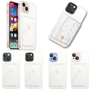 Metal Card Clear Case-iPhone 15 14 13 12 / Plus/Pro/Pro/Promax/Mini/Select model